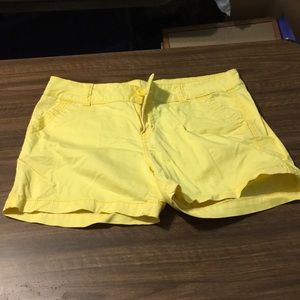 Yellow Maurice’s shorts